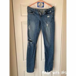 Skinny ripped Holister Jeans